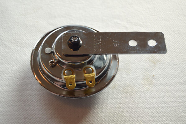 Horn 6 volt krom