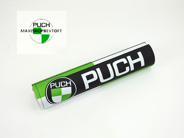 Styr pude med PUCH logo for styr med tværstang