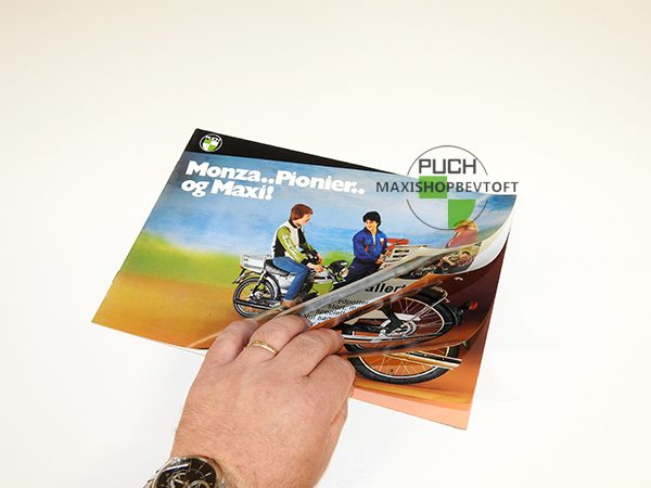Original brochure fra ca 1980 på 12 sider