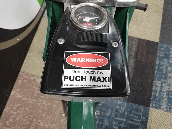 Dont touch my PUCH Maxi