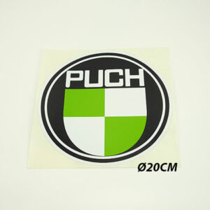 Ø20CM Klistermærke med PUCH logo