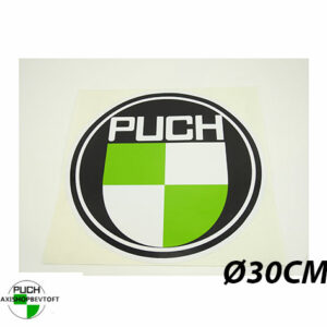 Ø30CM Klistermærke med PUCH logo