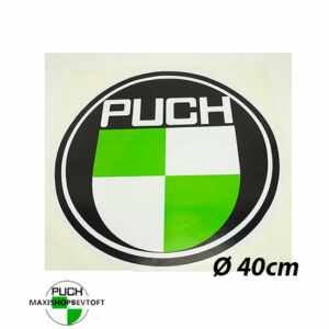 Ø40CM Klistermærke med PUCH logo