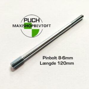 Pinbolt for cylinder 8mm til 6mm