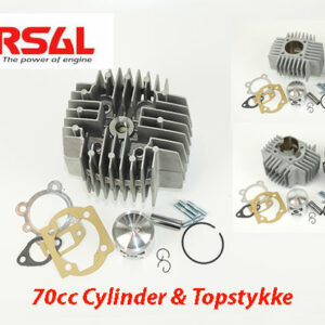 Airsal 70cc Cylinder og RACE Topstykke GAMMEL model