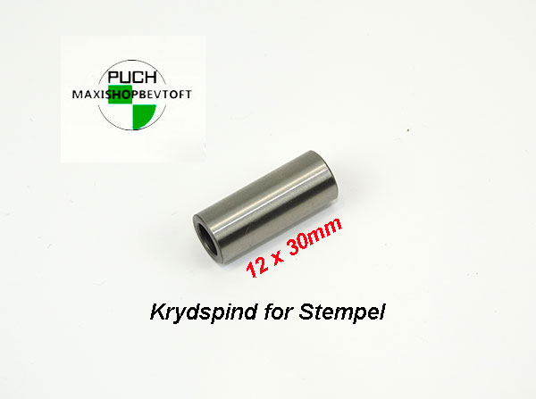 12 x 30mm Krydspind for Stempel