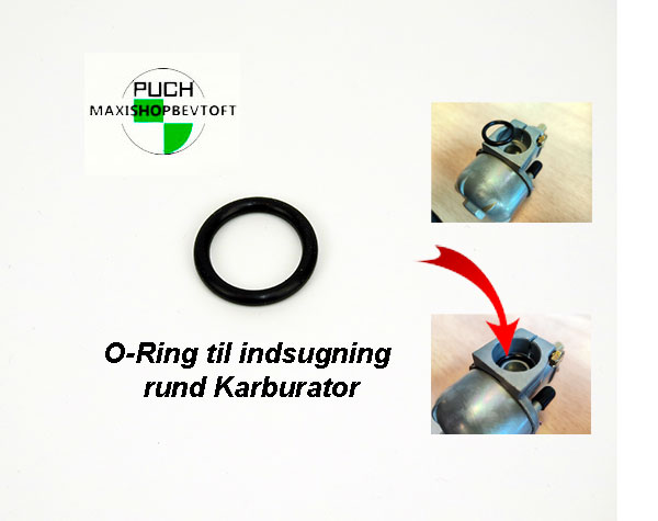 O-Ring til indsugning rund Karburator